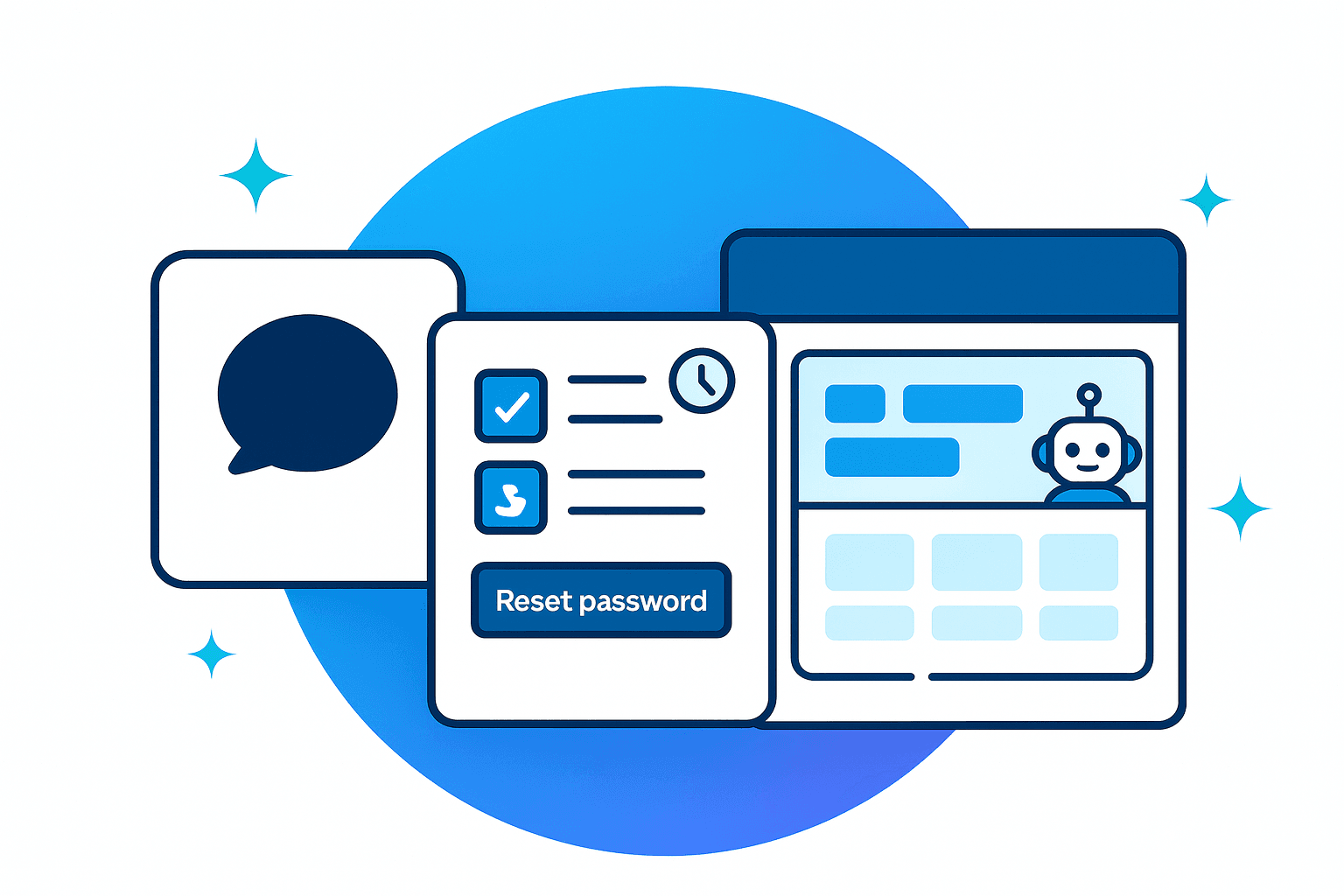 Four chatbot widget patterns for websites and apps: from bubble to super app